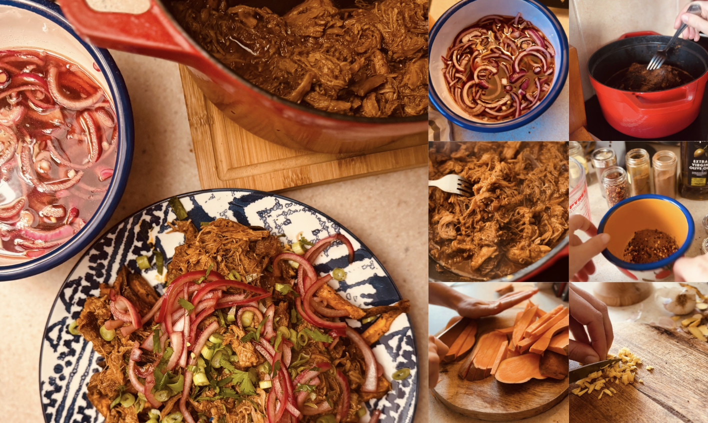 Slow-Cooked Orange Pulled Pork